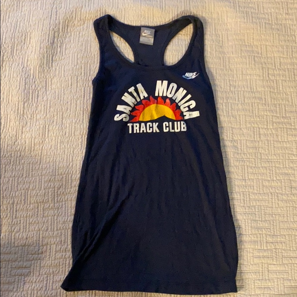 Nike Dark Blue Workout Tank Top